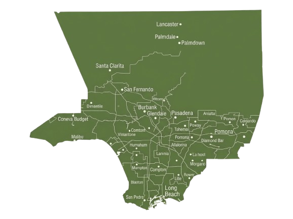 Los Angeles County Map